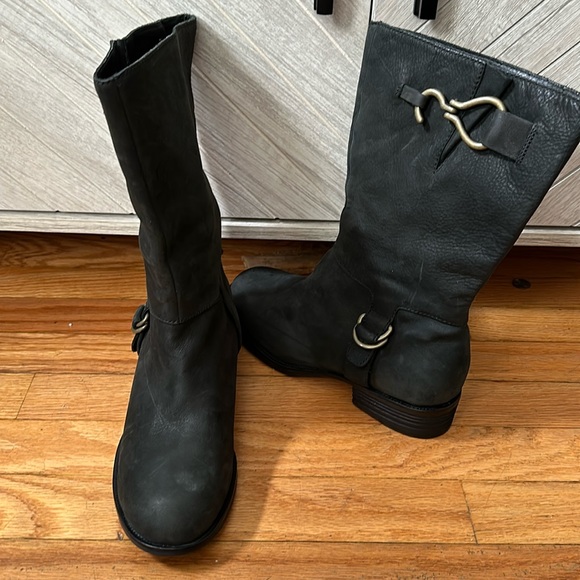 cole haan nike air knee high boots